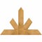 Ekena Millwork Saratoga Rough Sawn Timber Gable Bracket, Western Red Cedar, 48"W x 32"H x 6"D x 6"F, 16/12 Pitch GBW048X32X0606SAR00RWR - alternate 1